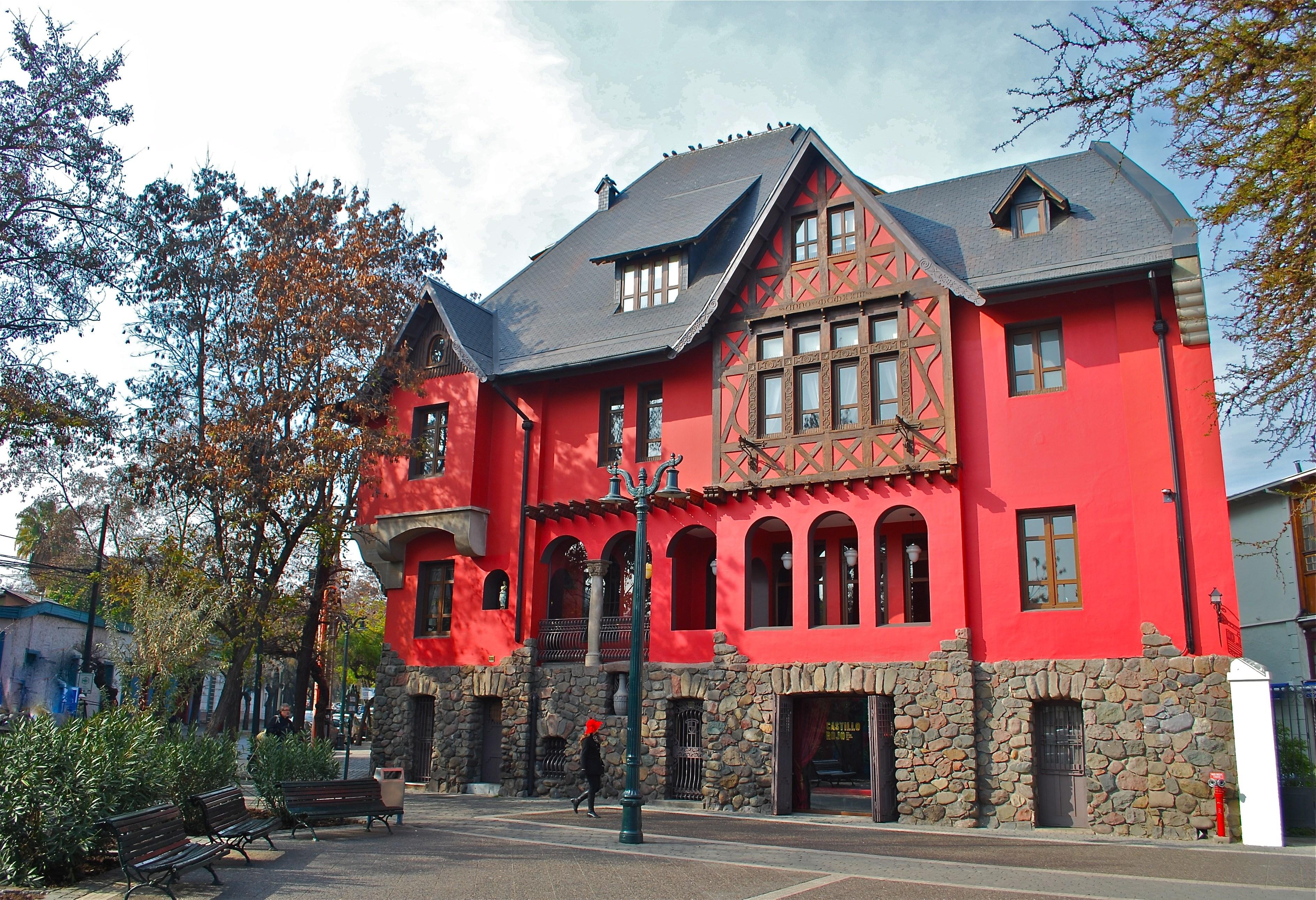 Hotel Boutique Castillo Rojo Santiago de Chile Zewnętrze zdjęcie